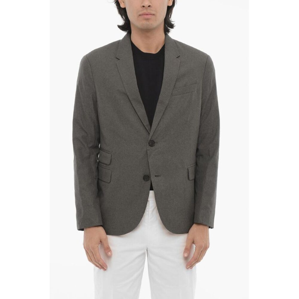 2-Button Slim Fit Jacket With Two Vents And Classic Lapel